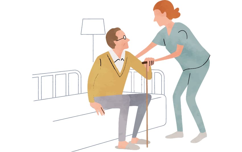 暮らしの中の看護