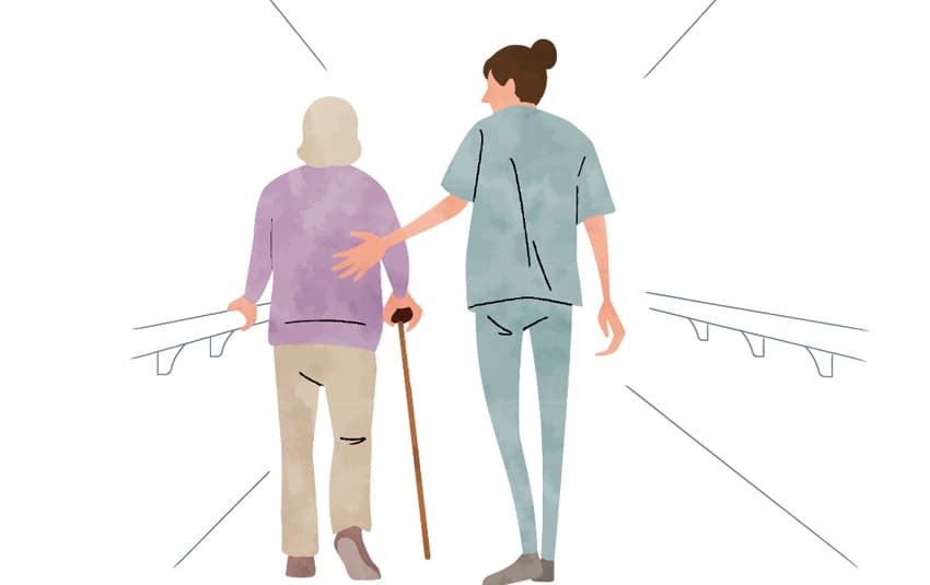 歩きたい・着替えたい・外に出たい、その思いに寄り添う