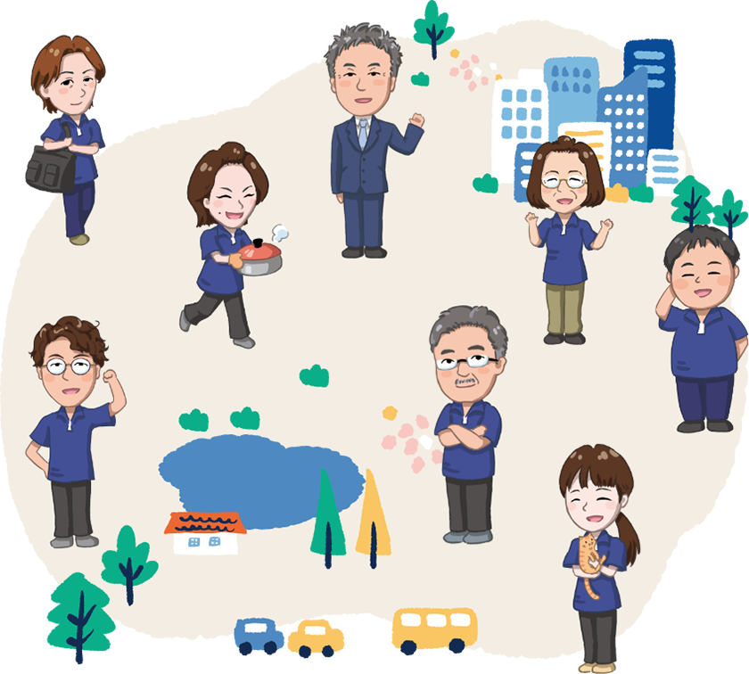 ケアライフ新潟のスタッフ